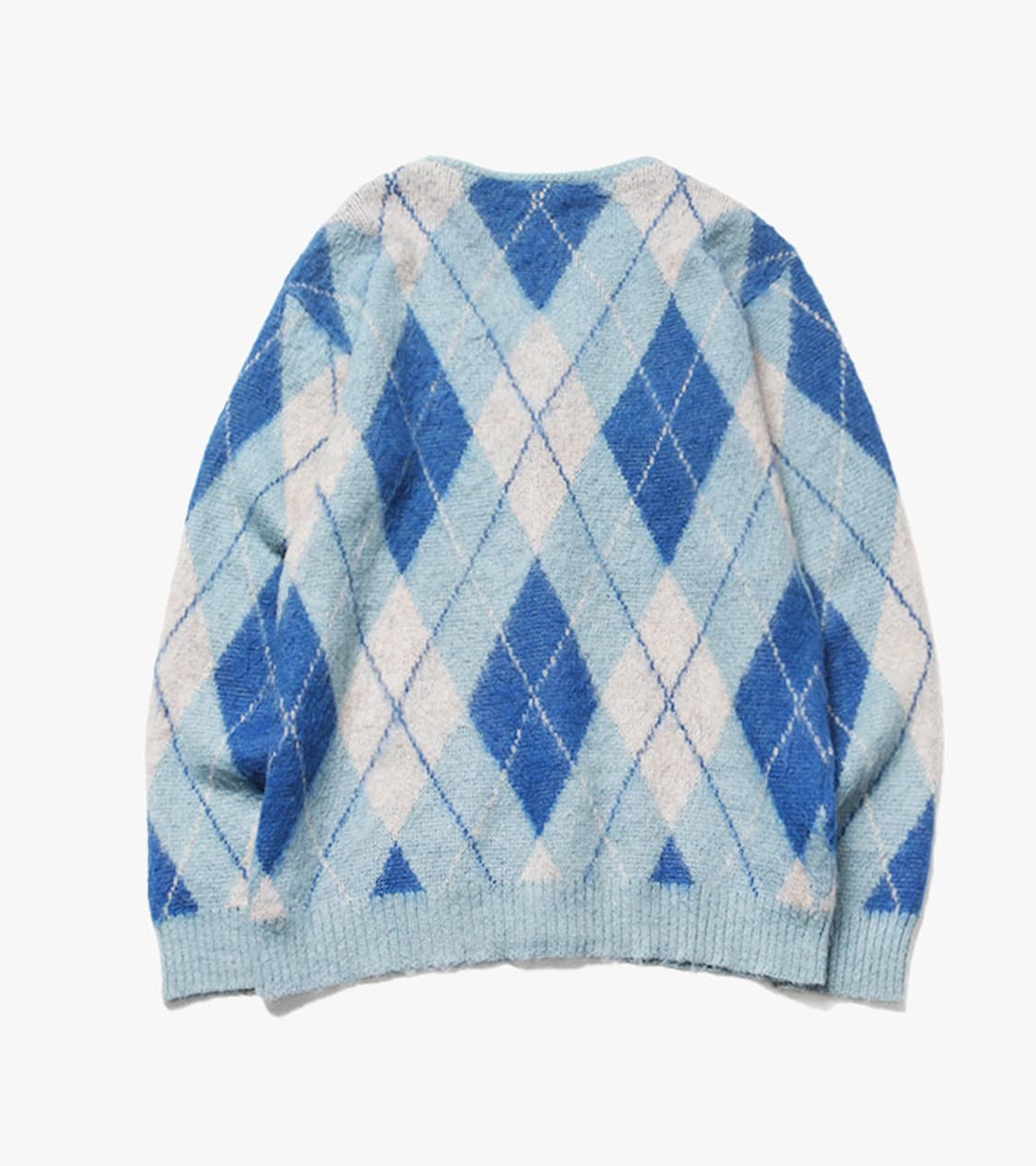 NEEDLES - ARGYLE MOHAIR CARDIGAN 상품이미지9