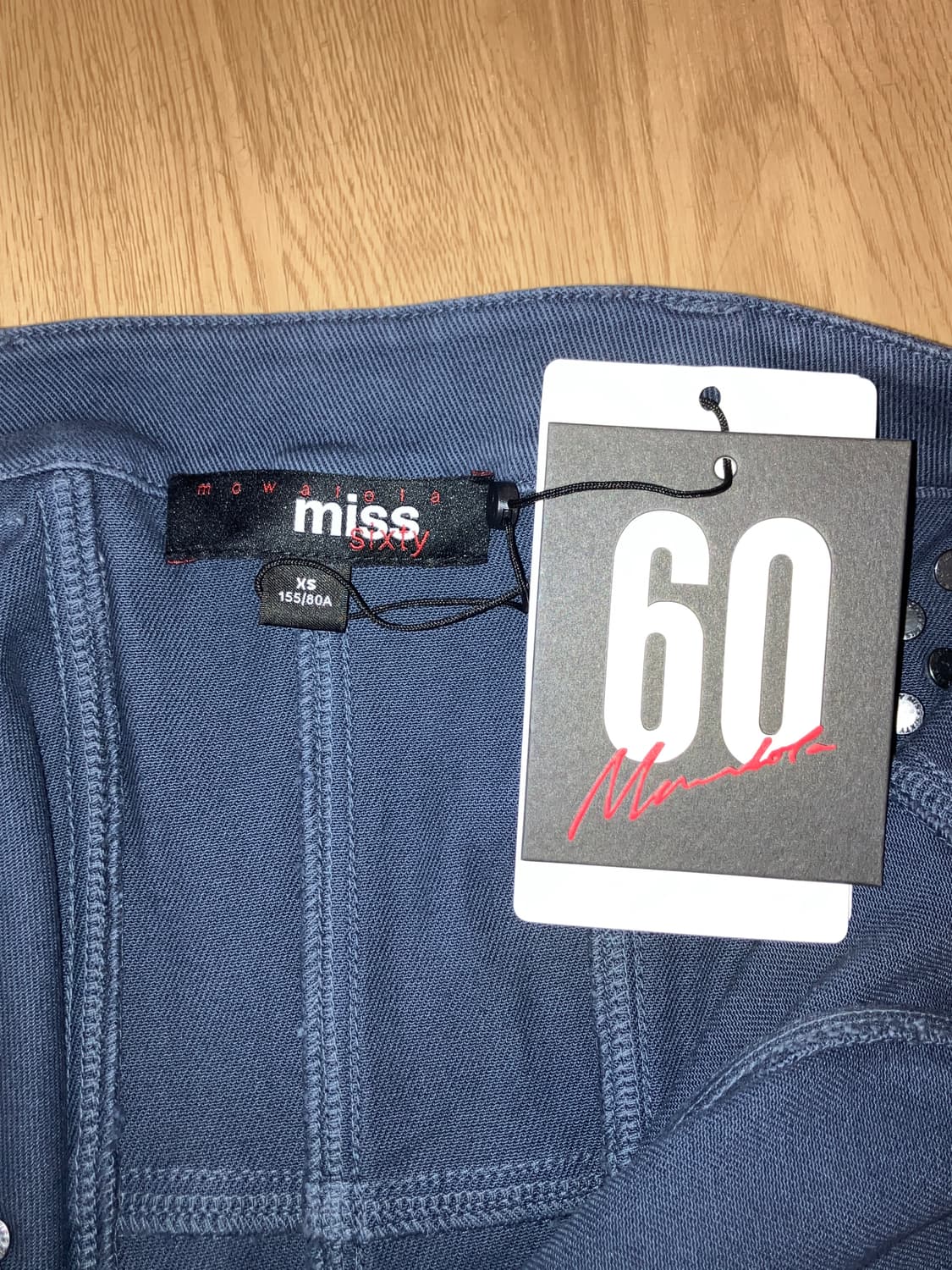 Miss sixty 데님 탑 xs 상품이미지5