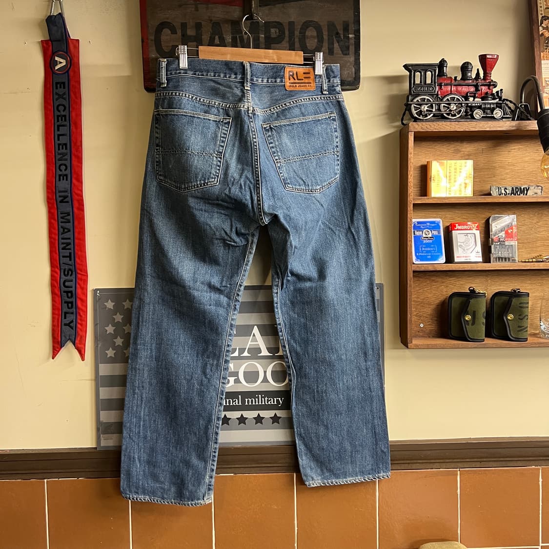 폴로 클래식핏 데님 34Size (32인치) Mexico 상품이미지5