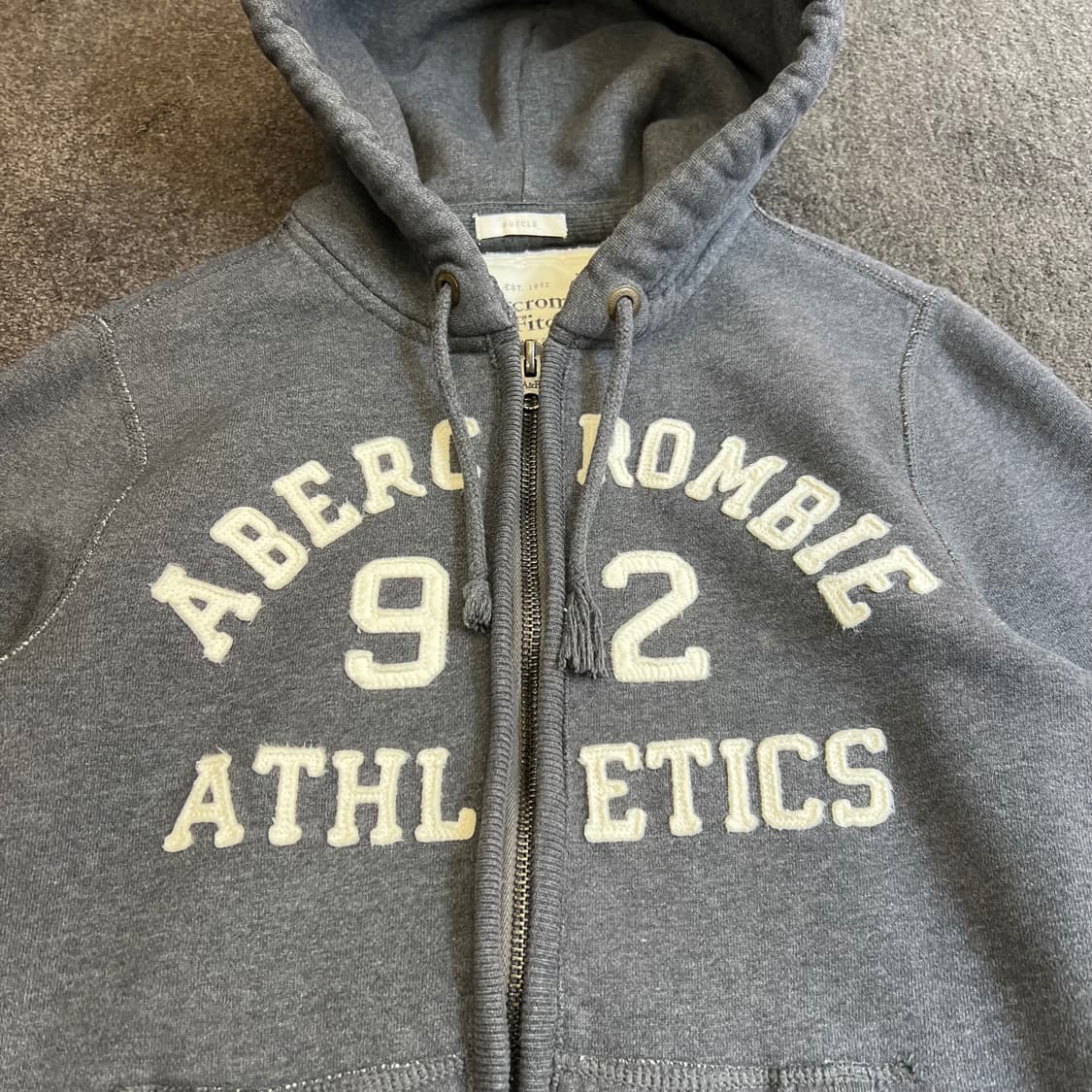 아베크롬비 앤 피치 후드 집업 XXL 상품이미지2