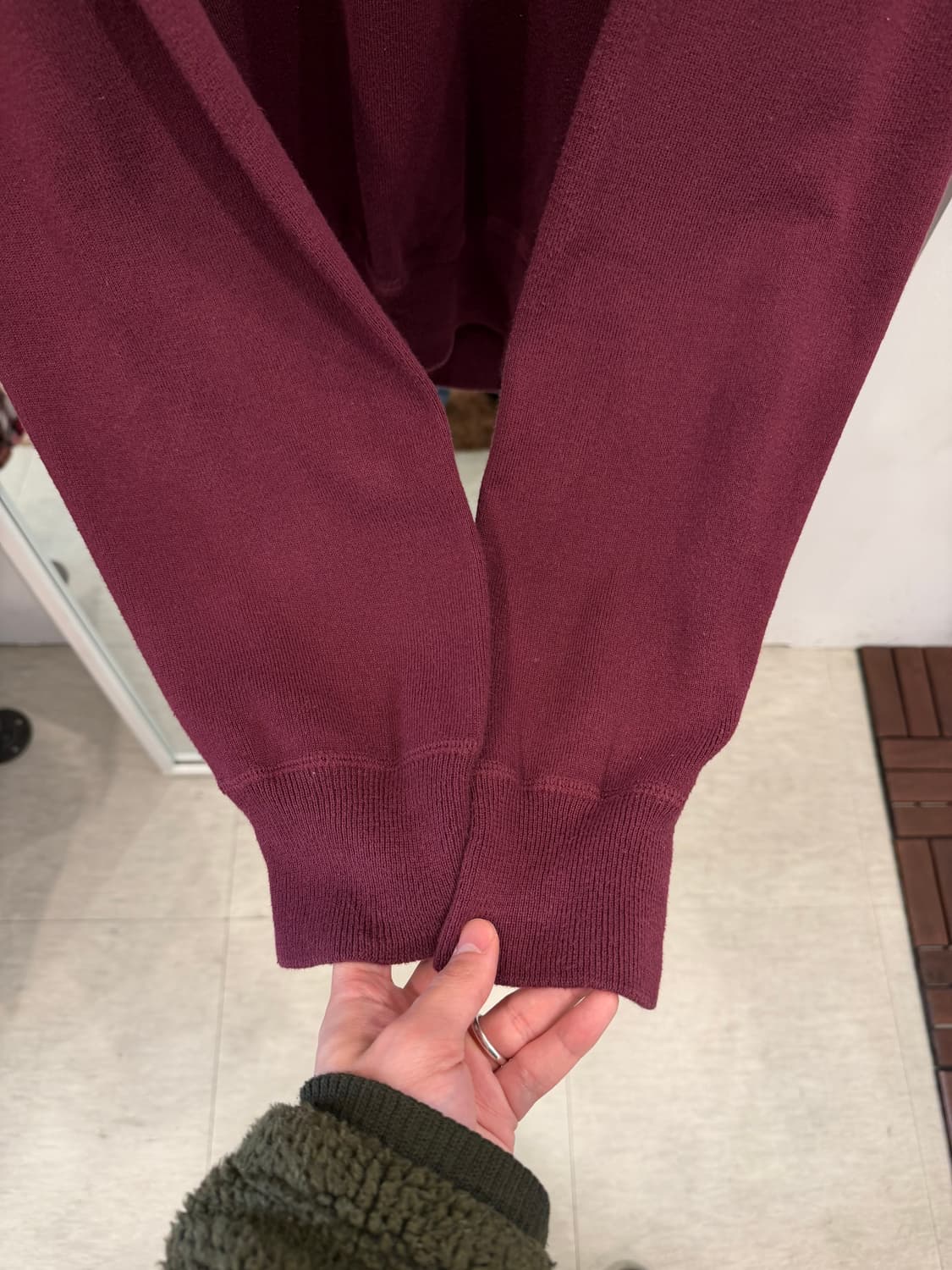 Polo ralph lauren 폴로 랄프로렌 니트 스웻셔츠 (wine) 상품이미지4