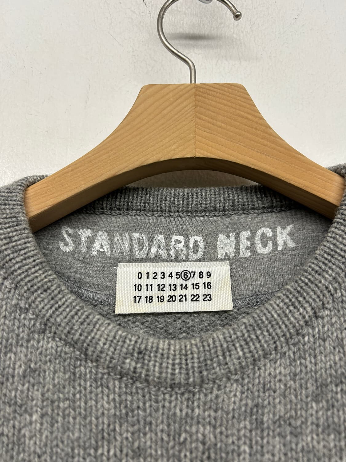 빈티지 메종 마르지엘라 그레이 니트 상품이미지6