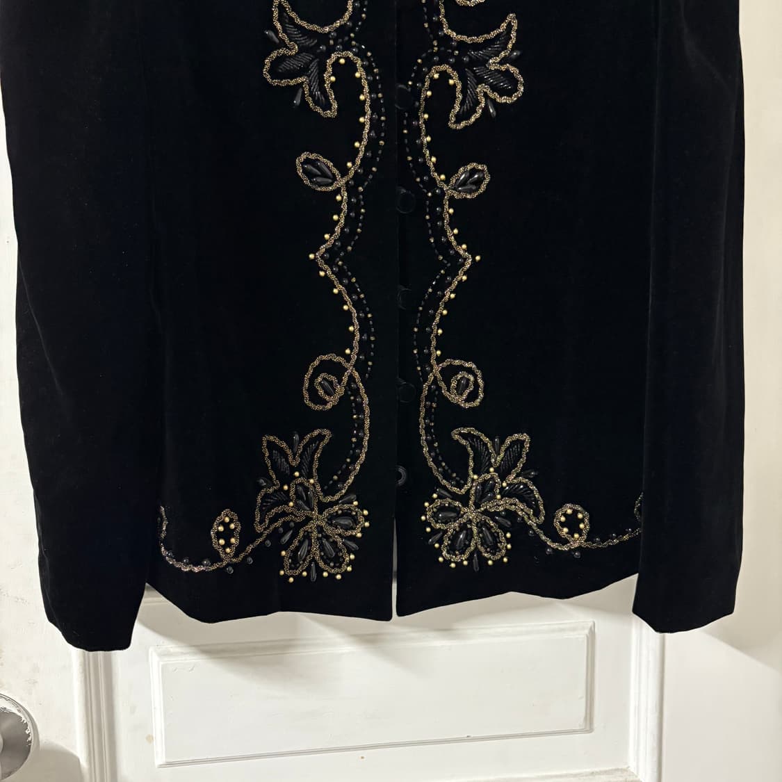 벨벳 블레이저 자켓 나폴레옹 상품이미지5