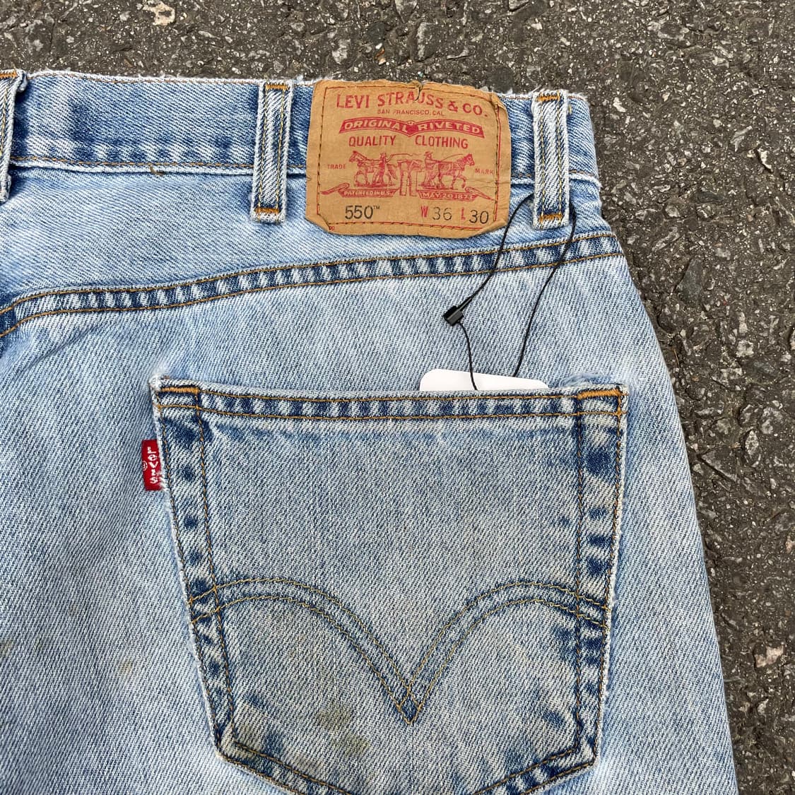 00s 리바이스 550 데님팬츠 p285 상품이미지9