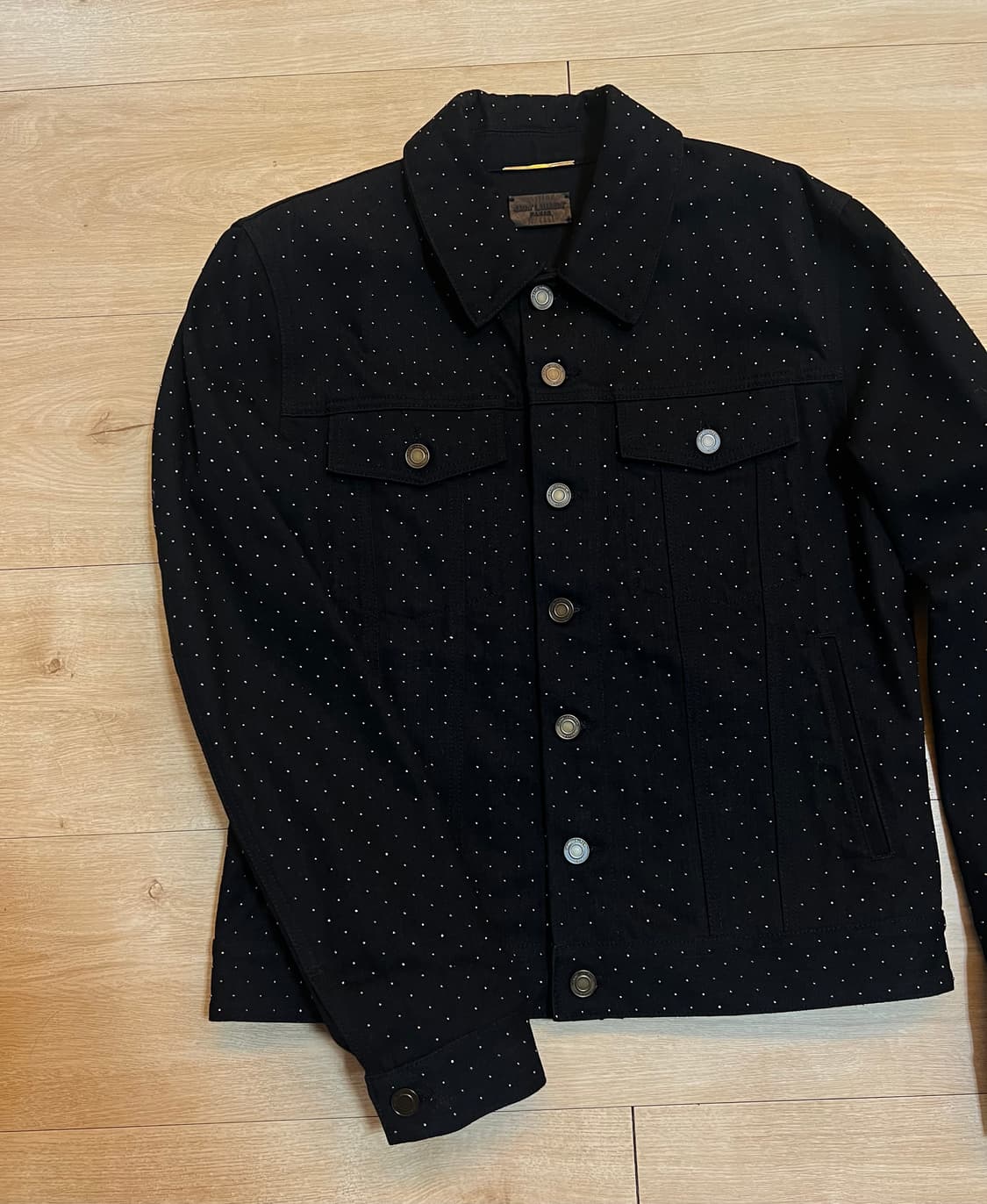 Saint Laurent Micro dot Trucker Jacket  상품이미지2