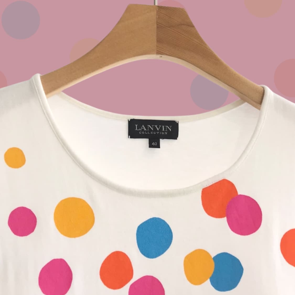 도쿄 빈티지걸의 랑방 땡땡이 티셔츠 상품이미지4