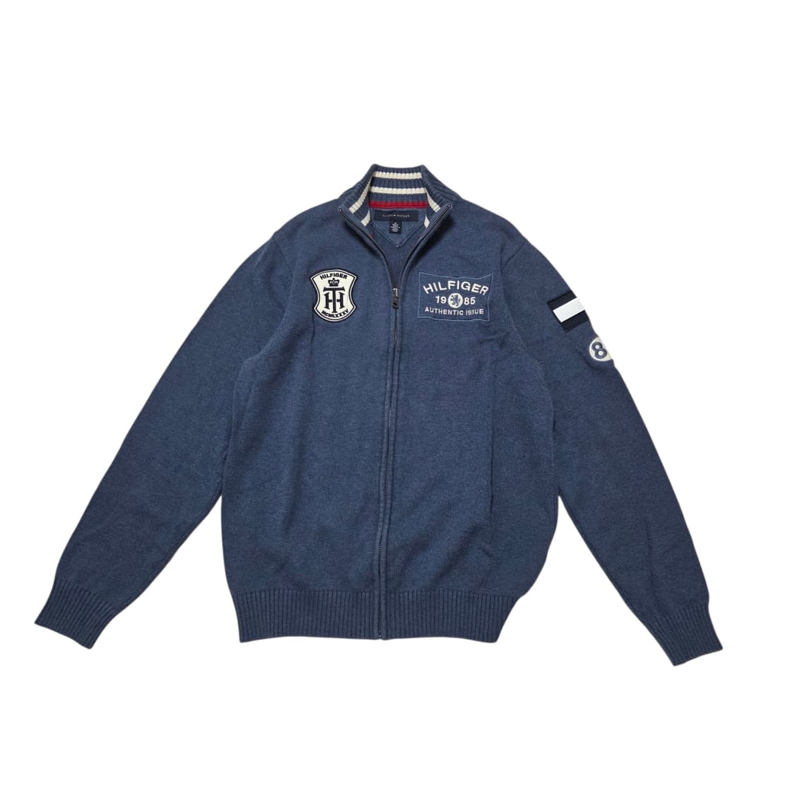 Tommy Hilfiger 타미 힐피거 올드스쿨 집업 니트 상품이미지1