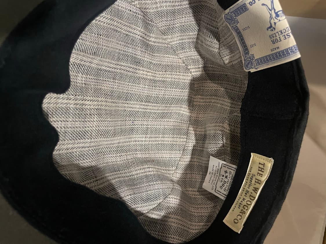 H.W.DOG & CO  LINEN PAPER PK CAP 판매 상품이미지5