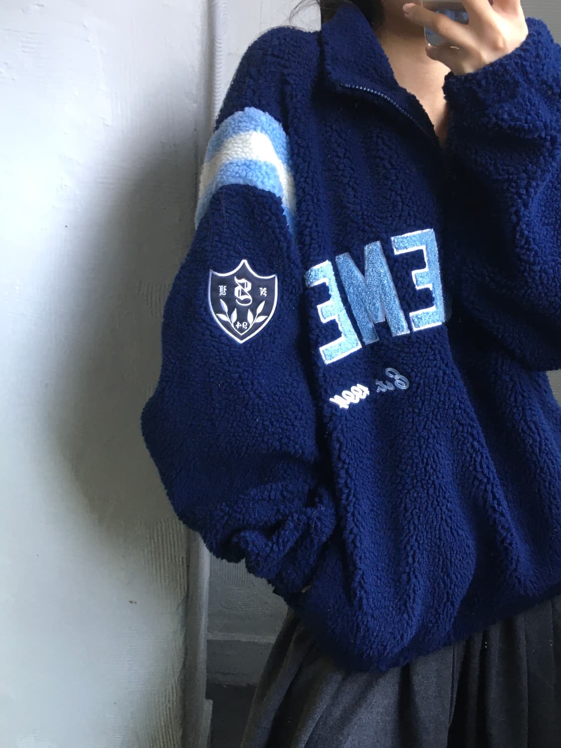 Supreme 슈프림 23FW 아크 하프 풀 집 후리스  상품이미지4