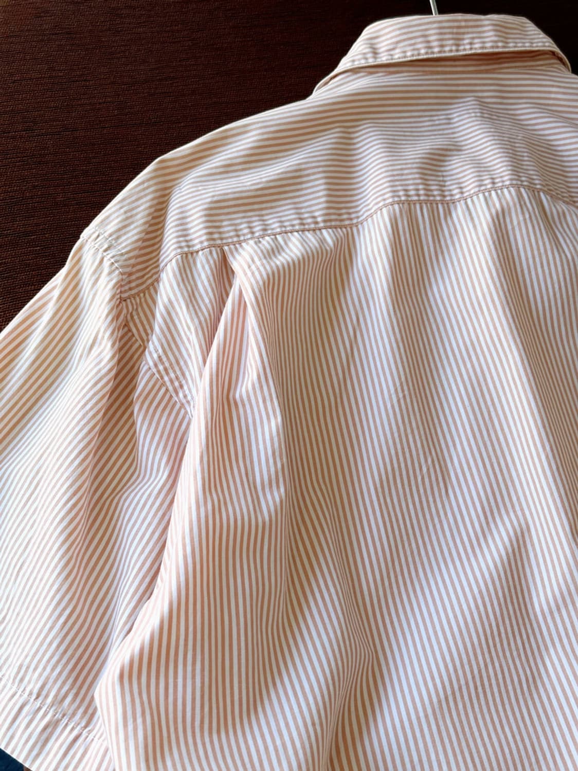 Light cotton H/S stripe shirt 상품이미지6