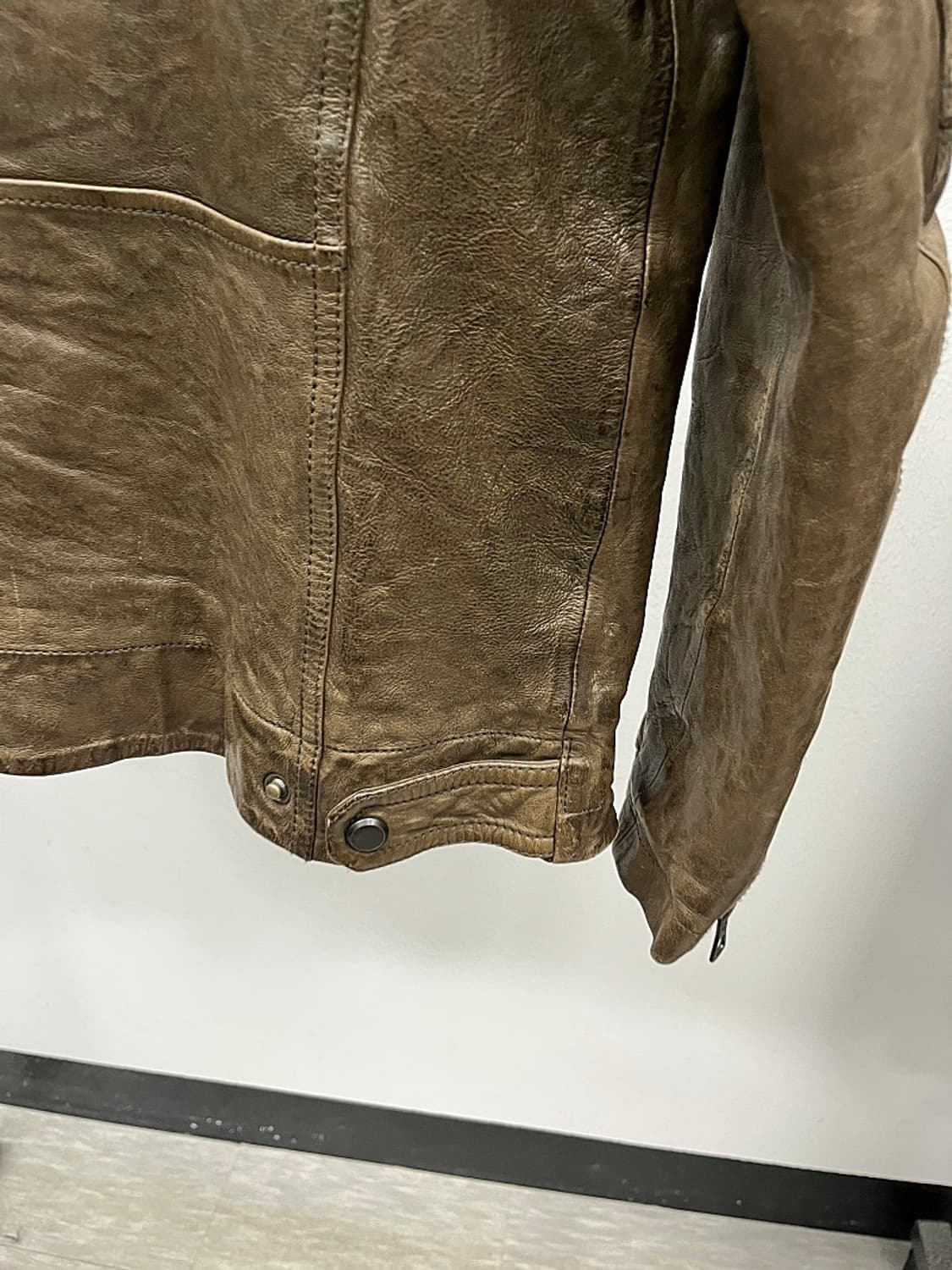 95-100) 시리즈 베지터블 가죽자켓  상품이미지6