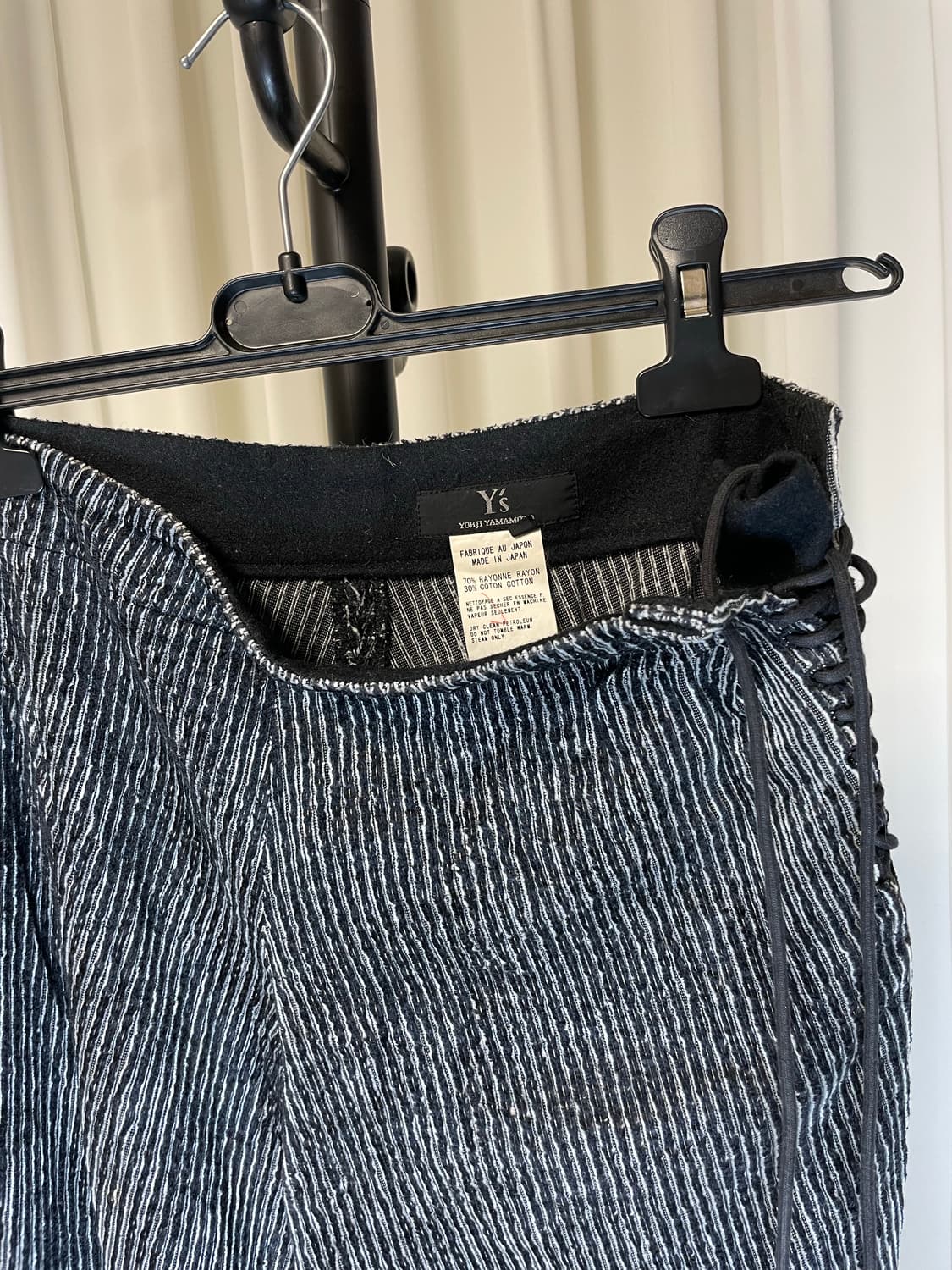 요지야마모토 코듀로이 팬츠 상품이미지2