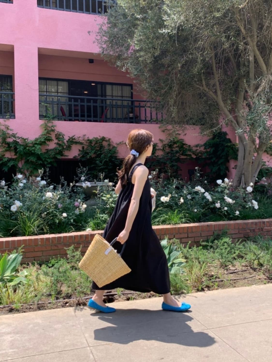 [위드아웃썸머] palms onepiece_black 상품이미지1