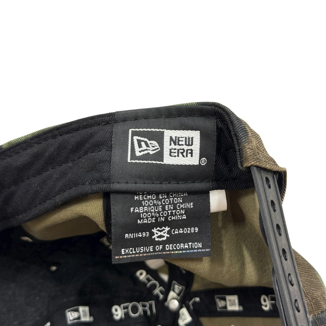 뉴에라 언스트럭쳐 밀리터리 우드랜드 카모 플라워 볼캡 모자 상품이미지4