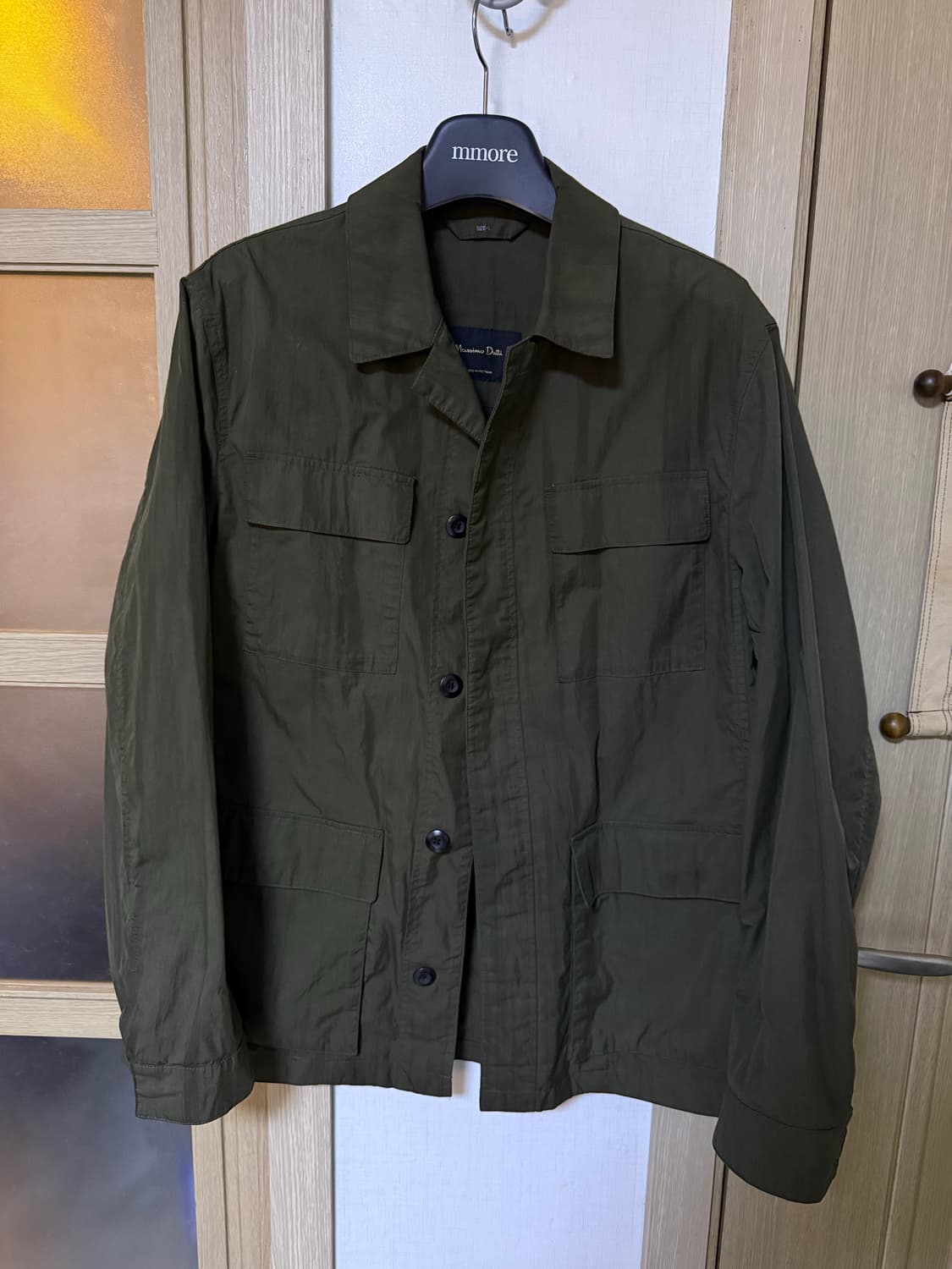 마시모두띠 코튼 나일론 필드자켓 L 상품이미지2