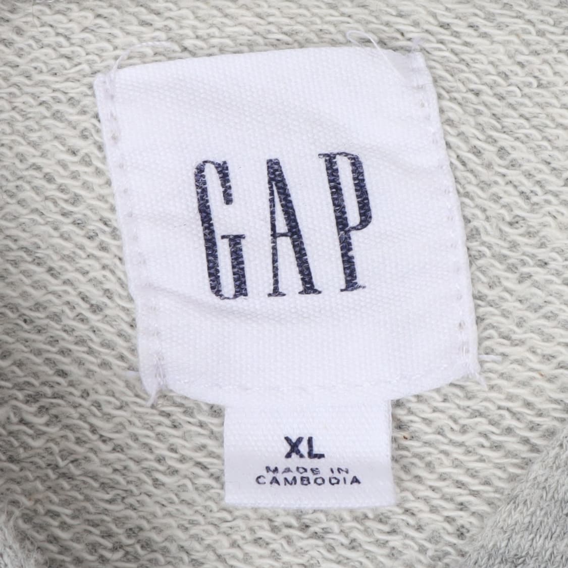 갭 그레이 아치 로고 후드집업 상품이미지8