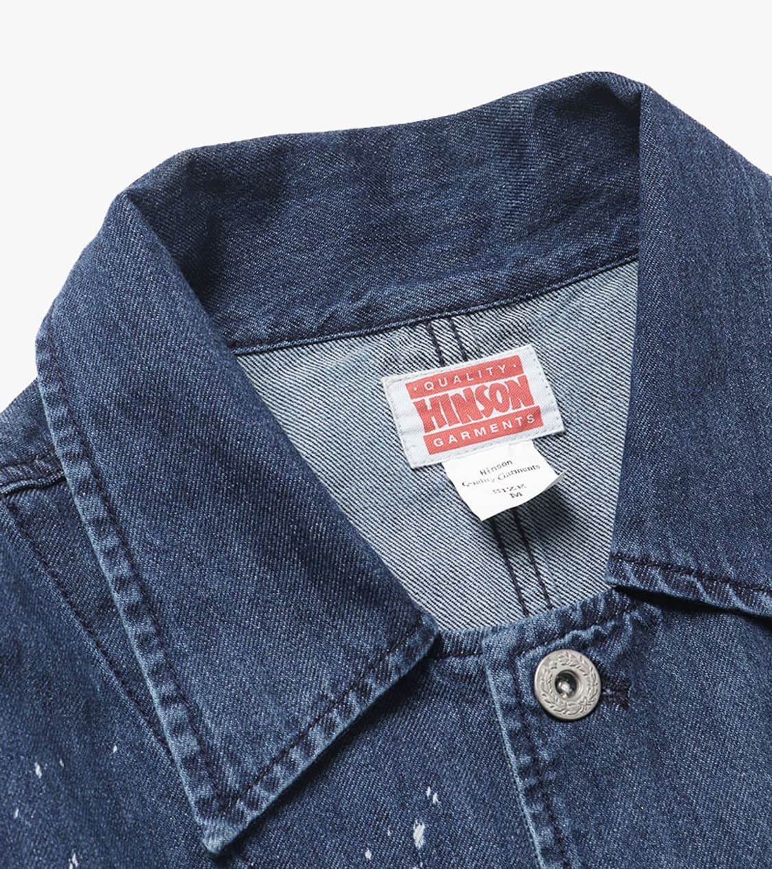HINSON - 25SS PAINT DENIM COVERALL JACKE 상품이미지5