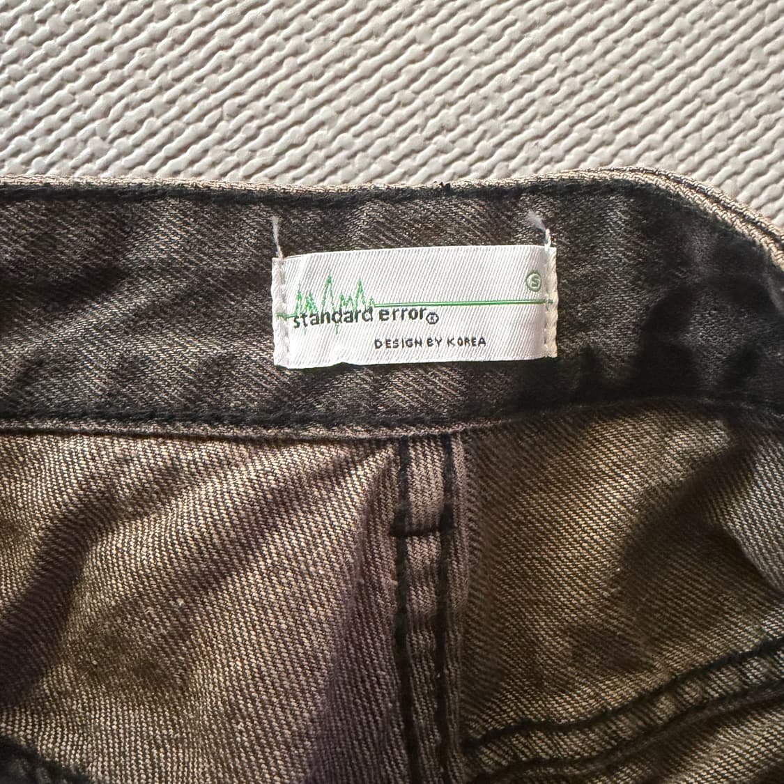 스탠다드에러 벌룬핏 워싱 와이드 데님팬츠 상품이미지3