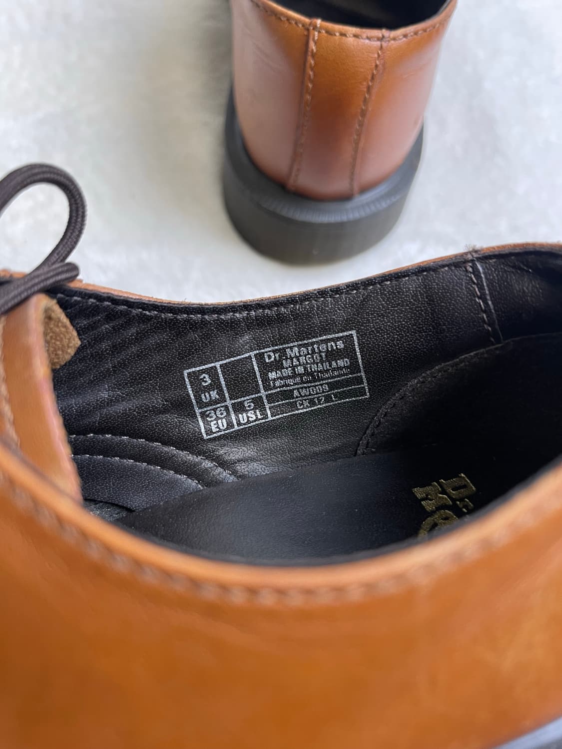 [36] 닥터마틴 MARGOT 카라멜 || 220-225 상품이미지5
