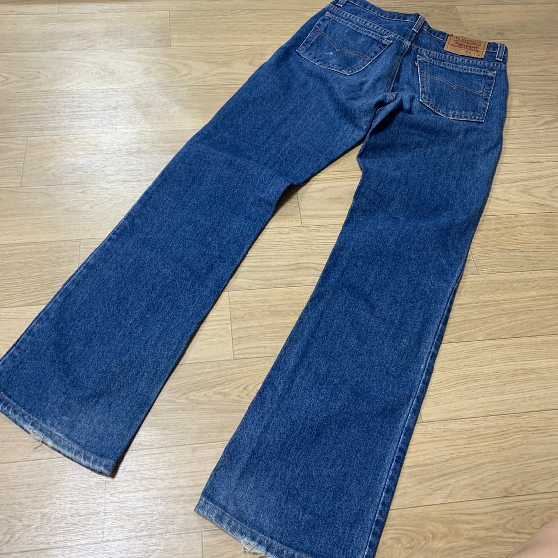 실측30x32) 93년 levi's 리바이스 517 부츠컷 데님 상품이미지3