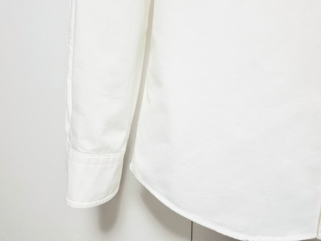 남성 폴로 클래식핏 멀티포니 옥스퍼드 화이트 흰색 긴팔 남방 셔츠 상품이미지7