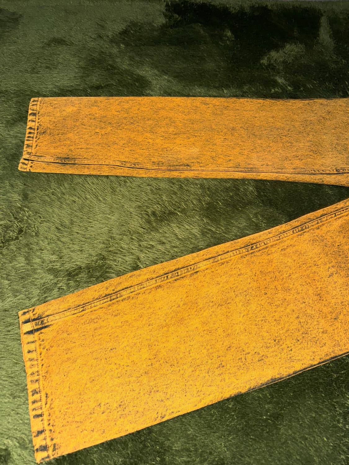 [L] juntae kim 준태킴 게더 코르셋 워시드 데님 팬츠 상품이미지6