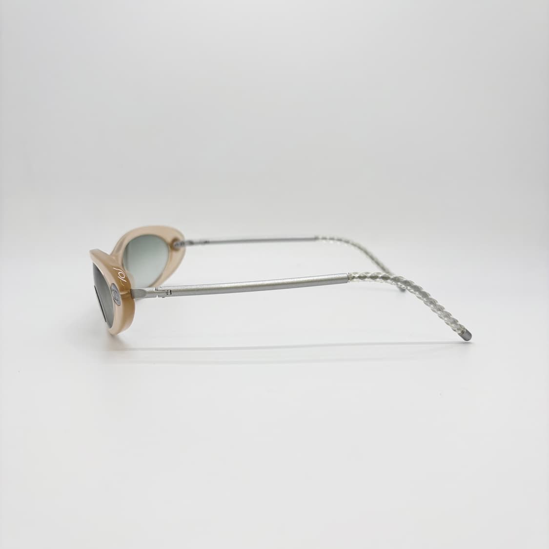 CHANEL 샤넬 베이지 실버 고글 빈티지 선글라스  상품이미지6