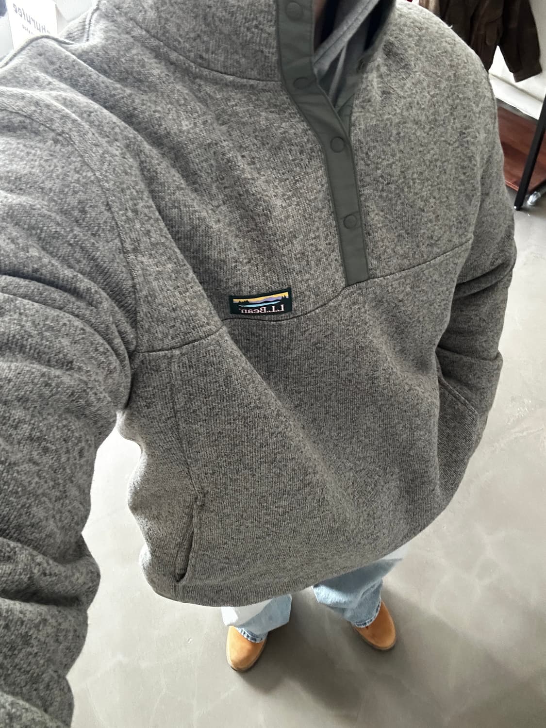 LLbean 엘엘빈 플리스 풀오버  상품이미지1