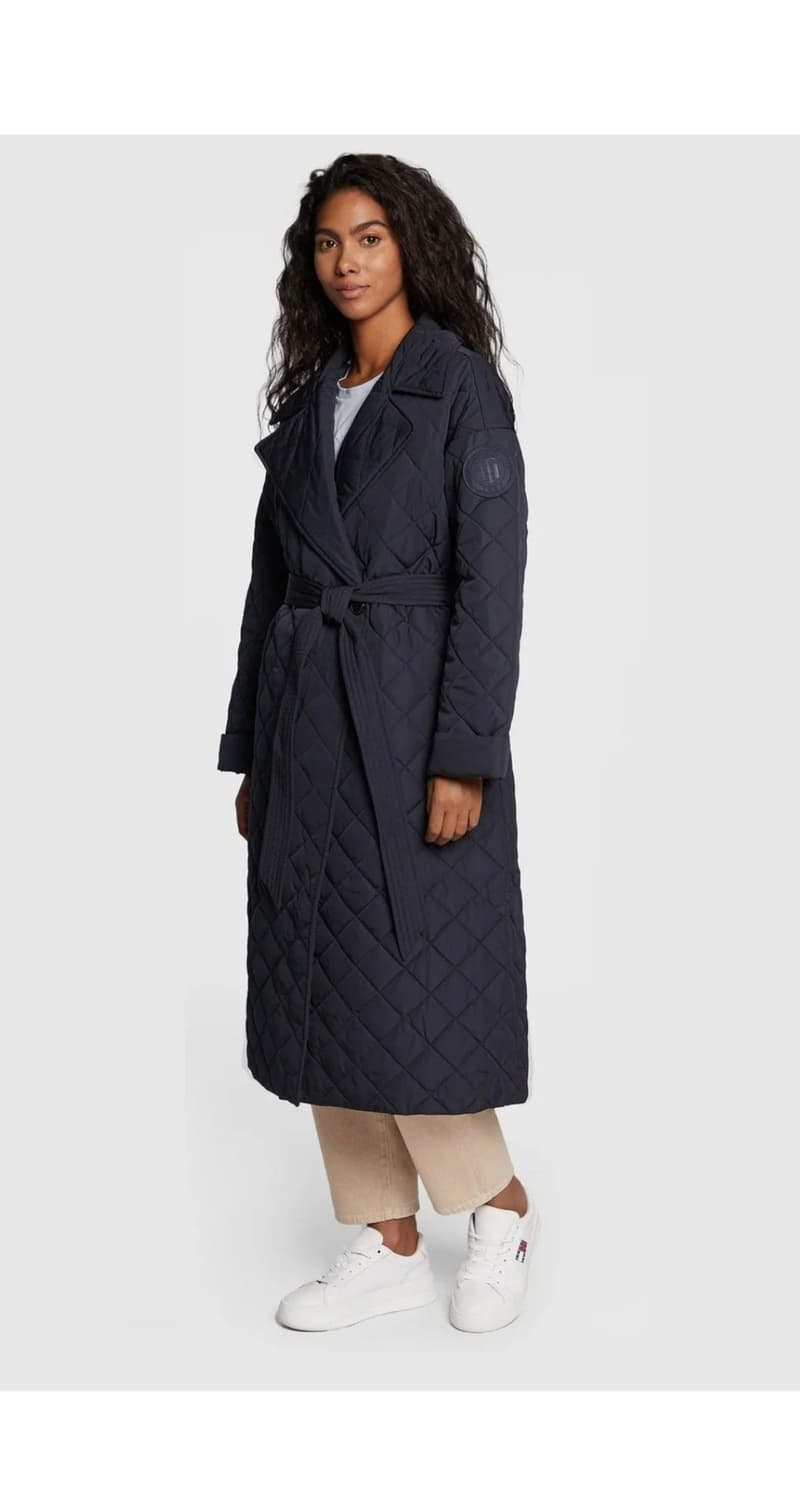 타미힐피거 퀼팅트렌치코트 상품이미지1