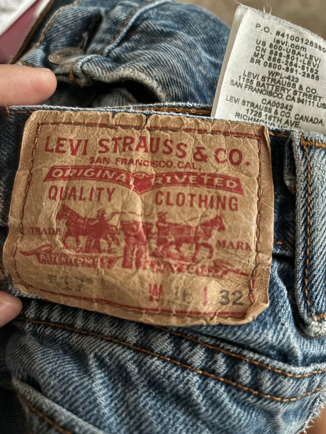 빈티지 리바이스 517 상품이미지2