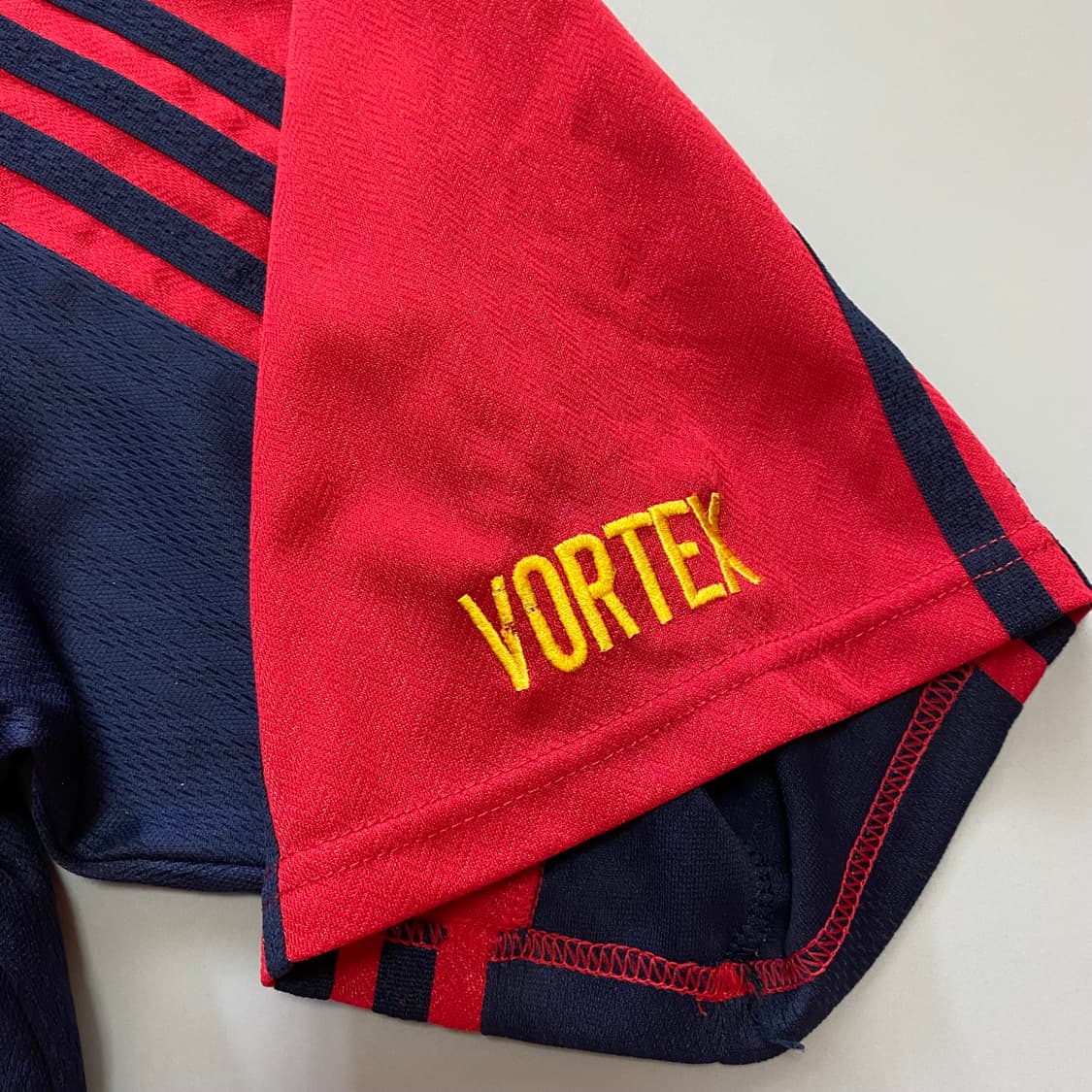 (L)아디다스 98-99 스페인 홈 축구 저지 유니폼 상품이미지4