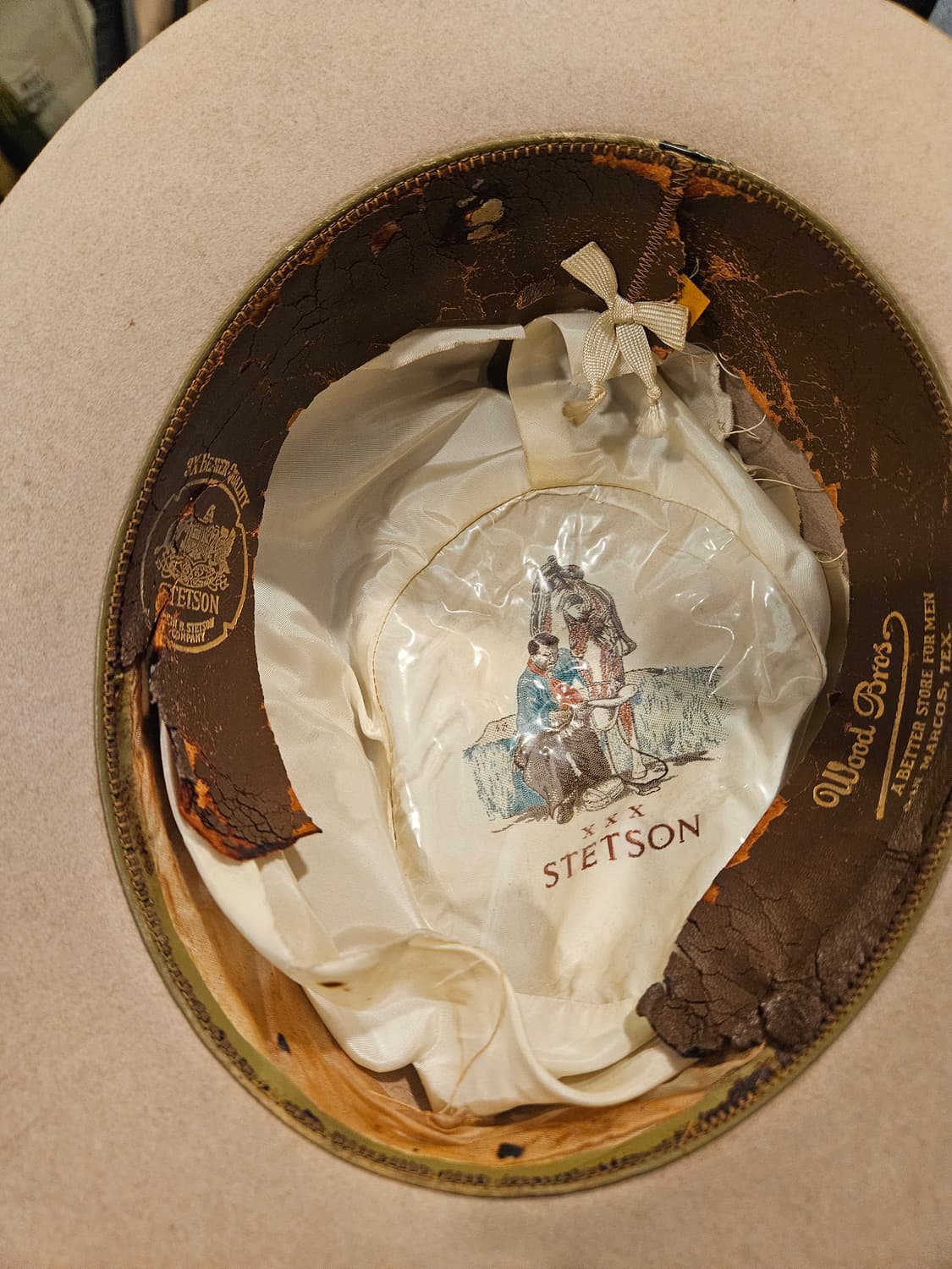 40s 빈티지 스텟슨 페도라  상품이미지5