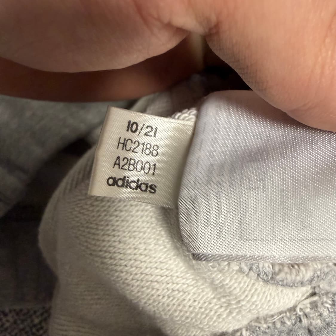 아디다스 스케이트보딩 져지 그레이 L 트랙탑 SF 상품이미지5