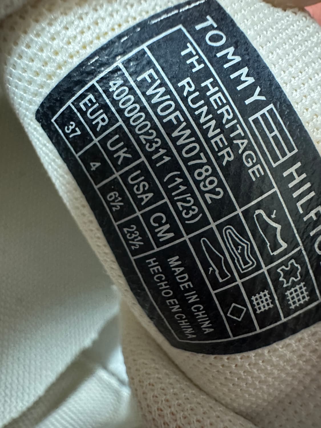 타미힐피거 피닉스 헤리티지 러너 스니커즈 235 상품이미지7