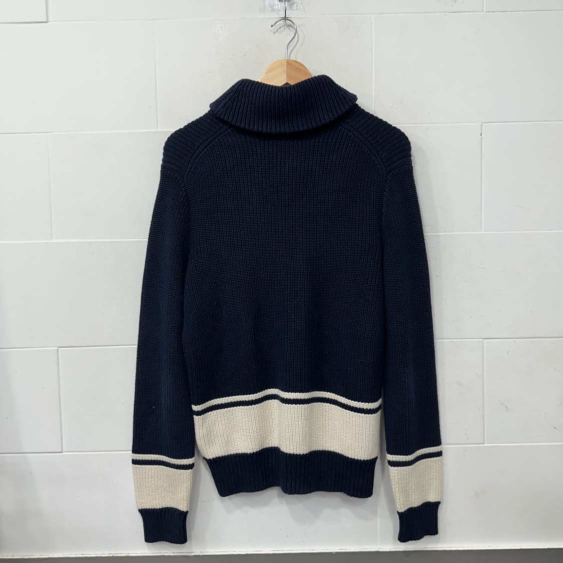 폴로 빅포니 숄 니트 상품이미지8