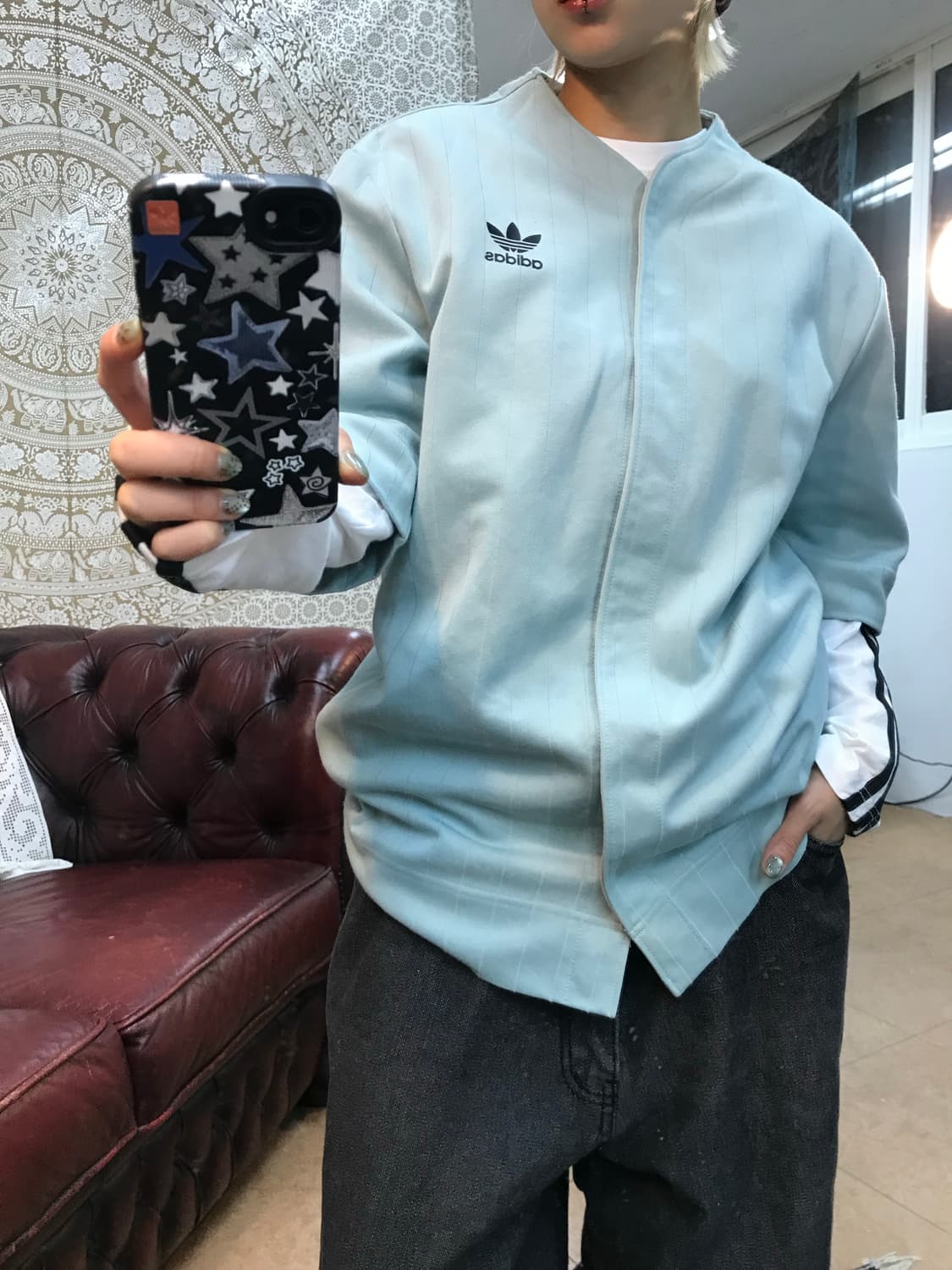 아디다스 브루클린 야구 반팔 유니폼 저지 상품이미지1