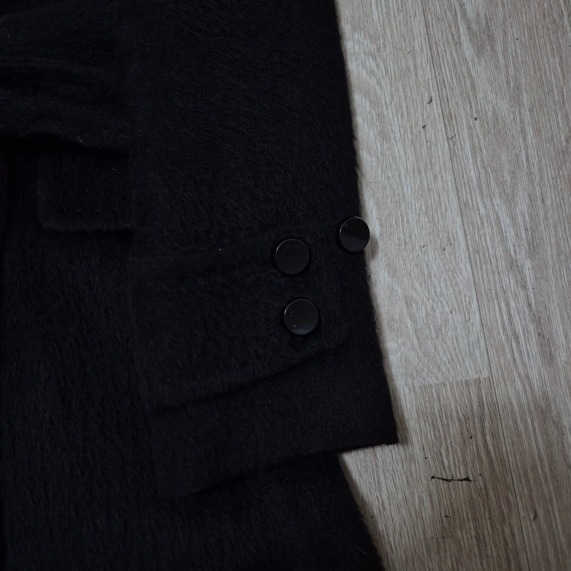 모조에스핀 뉴욕 여성 모직 뽀글이 더블 코트 자켓 M(95) 상품이미지4