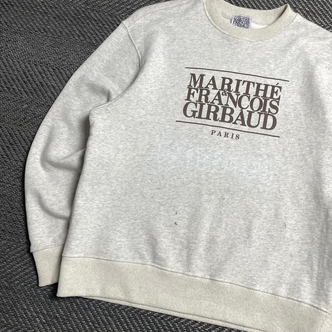 마리떼 프랑소와저버 빅로고 스웻 맨투맨o 5393 상품이미지3