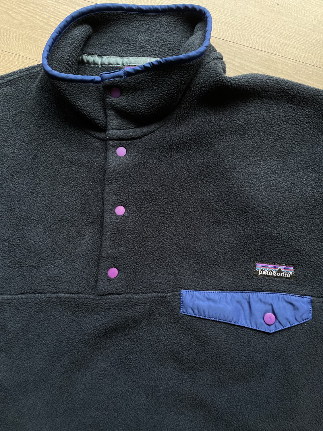 파타고니아 신칠라 네이비 블루 퍼플 상품이미지4