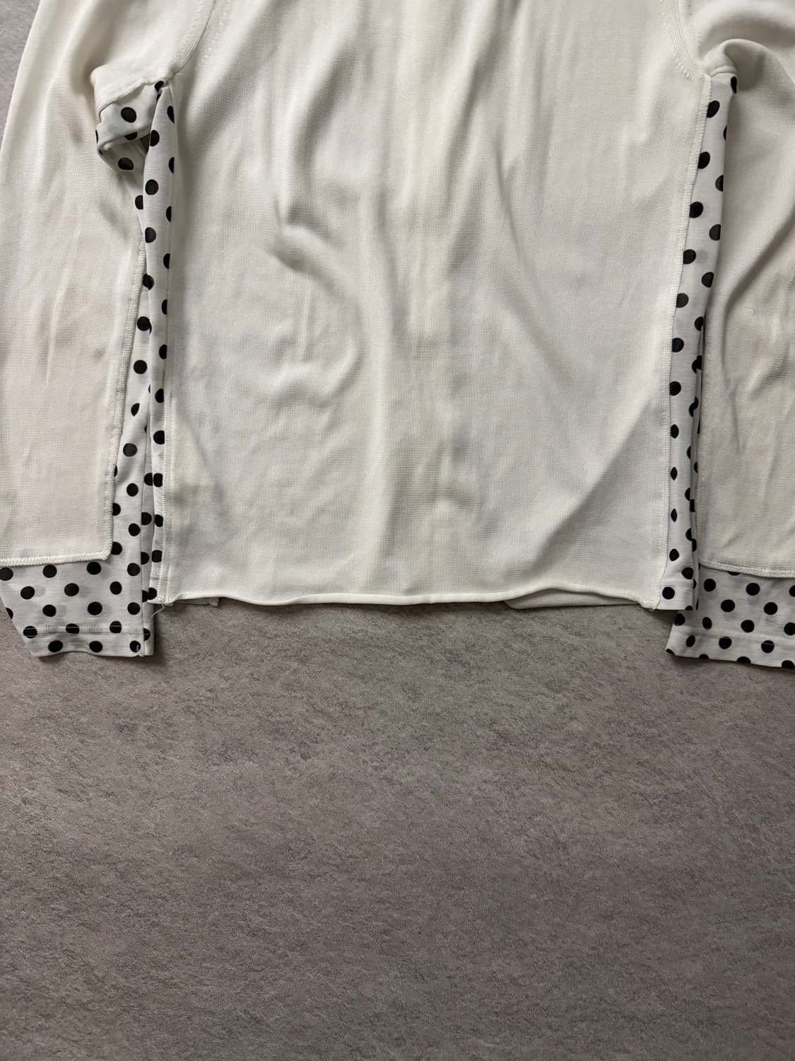 꼼데가르송 도트 가디건 상품이미지6