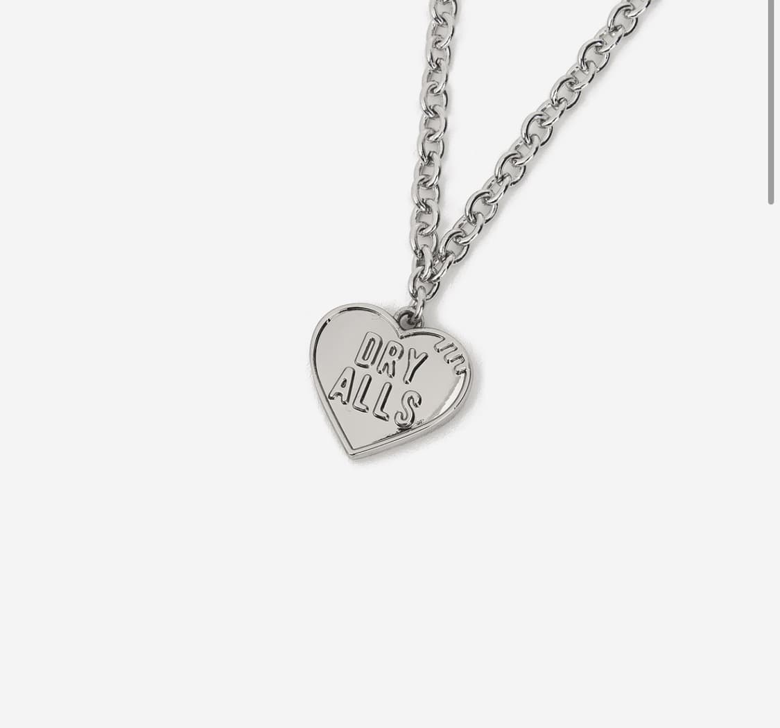 휴먼메이드 하트 목걸이 레드 새상품 상품이미지2