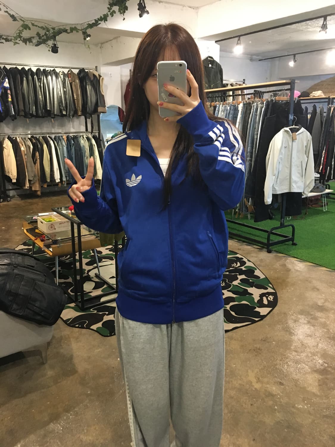 아디다스 구파이어버드 져지 블루 상품이미지4