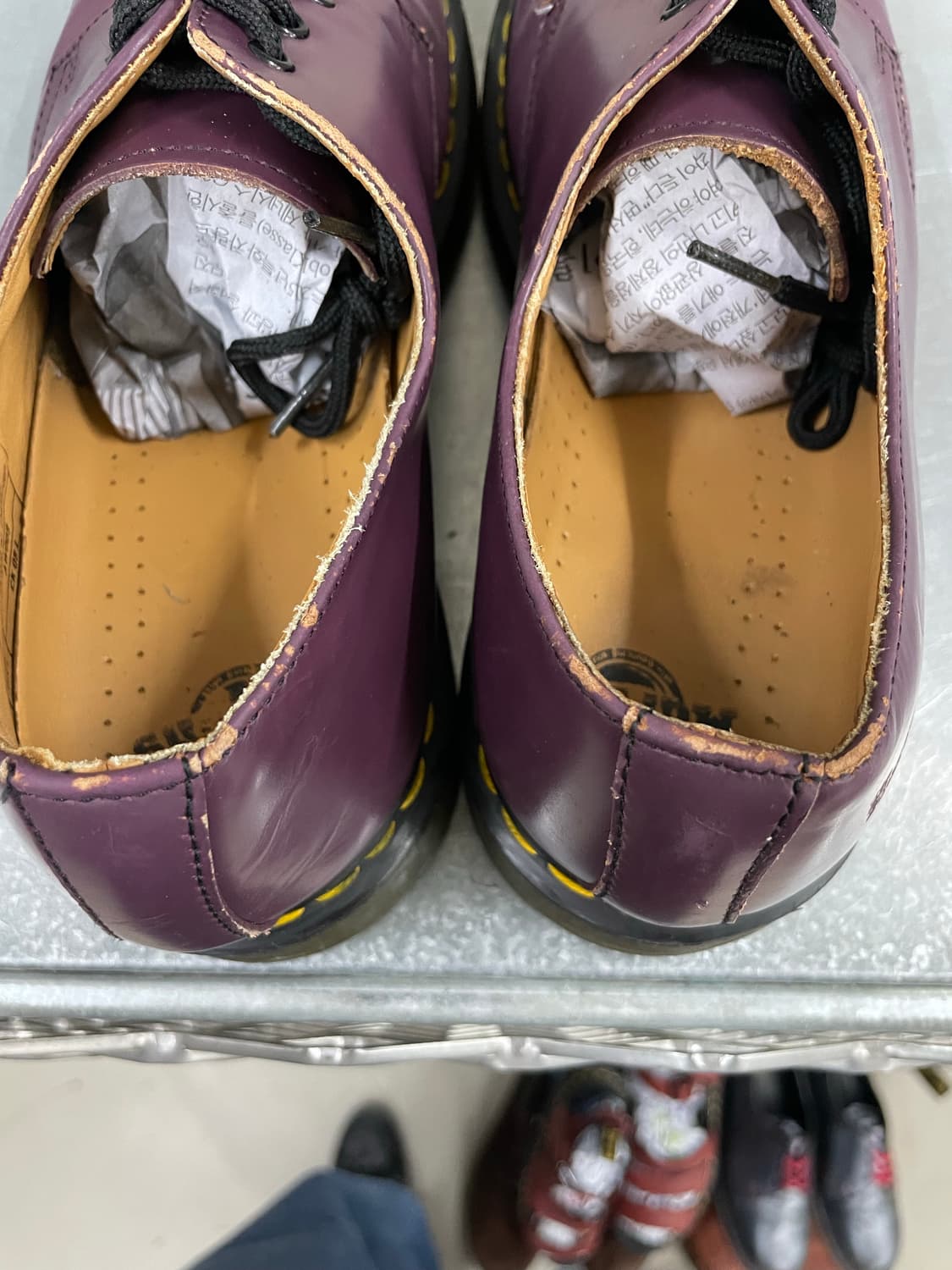닥터마틴 1461 레드 퍼플 uk7 (gr-4155) 상품이미지10