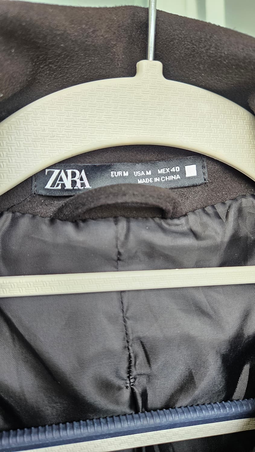 자라 스웨이드 자켓 m 상품이미지4