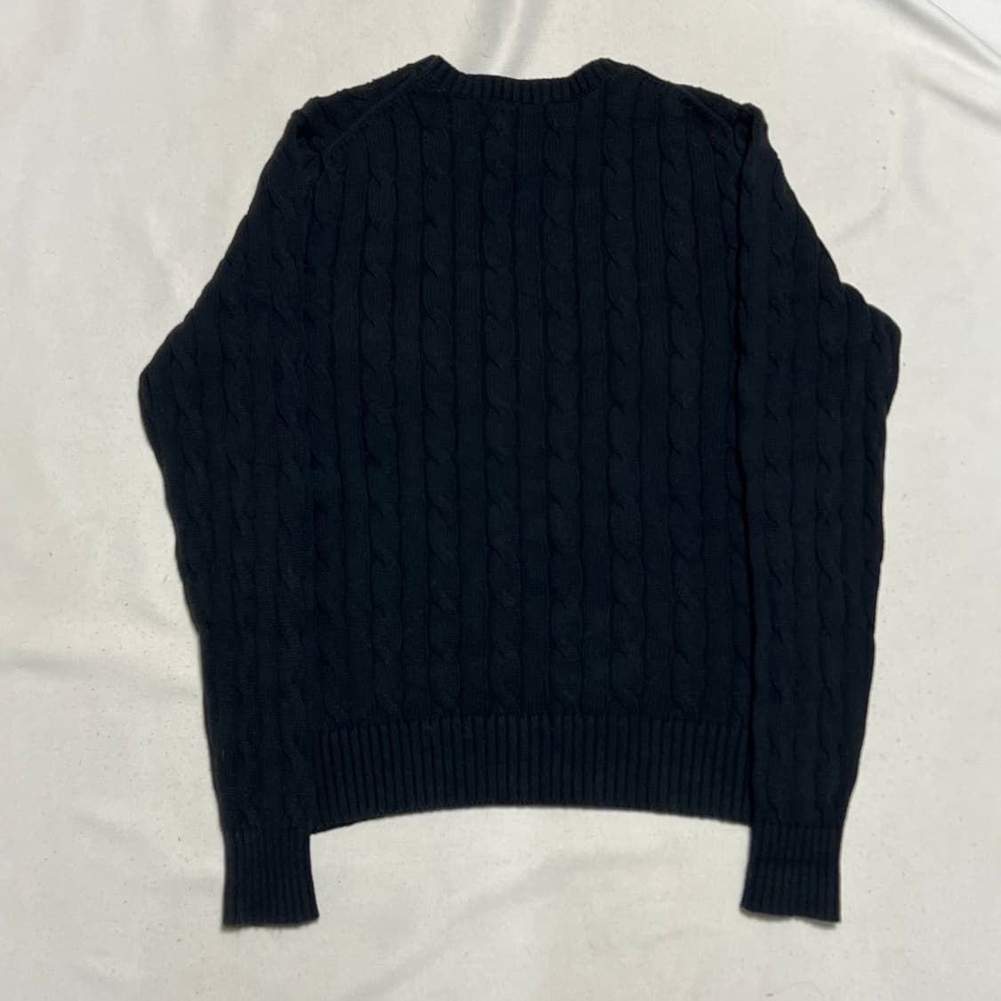 M 폴로랄프로렌 블랙 케이블 니트 상품이미지3