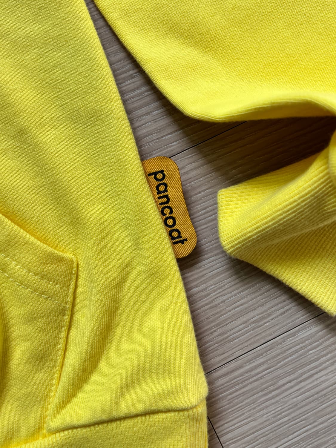 팬콧 옐로우 후드티 S 상품이미지4