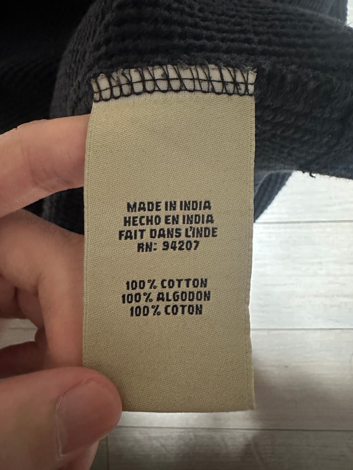 90s 웨스트코스트차퍼스 써멀 와플 니트 핑크레드 XL 상품이미지9