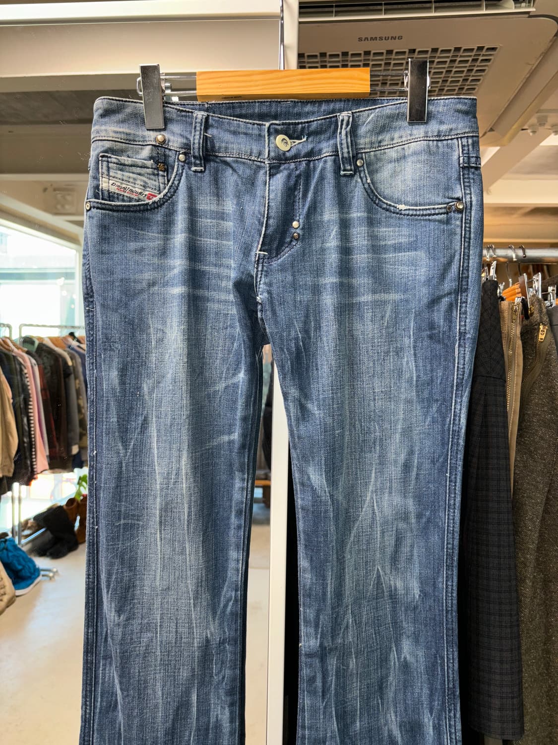 디젤 lhela 데님팬츠 상품이미지3