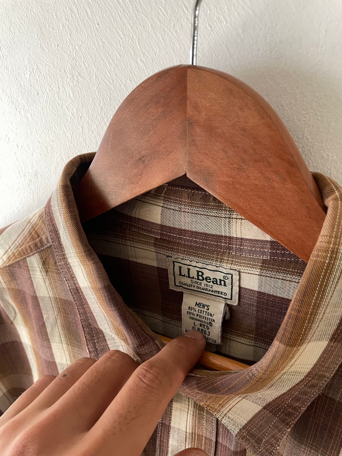 Vintage L.L.Bean Shirt 상품이미지3