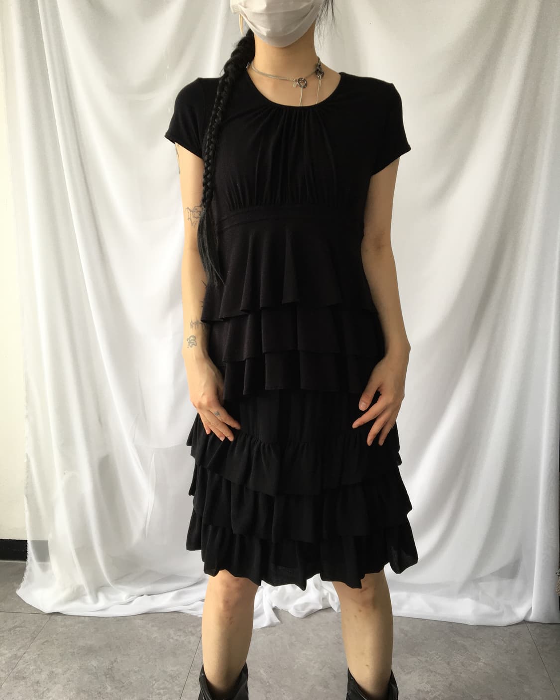 Layer skirt 상품이미지3